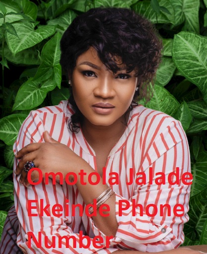 Omotola Jalade Ekeinde Phone Number