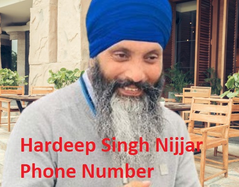 Hardeep Singh Nijjar Phone Number